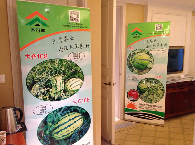 大齊農業于10月19日-10月21日參與了第24屆北京種子交易（參會人員：總經理汪亞林、副總經理李選、營銷部經理趙兆。）本次會議公司提前預定了洽談房間——669，并在房間做了宣傳品陳列、易拉寶展示等，會議中參觀了解大齊西甜瓜產品的人員多達數百人次。特別留下聯系方式希望進一步合作的有50人，來自全國16個省、自治區和直轄市，主要集中于北方省份東北、山東、河北、陜西、山西和河南。    北京種子交易會是北方最大的種子交易會，本次會議是安徽大齊農業有限公司在種子行業第一次正式亮相，是展示自己更是宣傳自己的好機會，在會議上與全國各地來的種子銷售商、生產商和包裝商等的暢所欲言，提升了公司知名度也了解了各地實際情況，特別是同公司一級經銷商和部分潛在經銷商的洽談，提升了他們的銷售信心。 本次會議參會地點——東方美高美國際酒店，位于北京青龍湖附近處于西六環以西，交通和食宿很不方便，加上會議期間陰雨綿綿，本屆種子交易會參會人員較少且積極性不高。    種子交易會是一個很好的宣傳窗口，即宣稱了自己也了解了別人，所以，建議在價格合適、時間允許的情況下，公司可以多參與一些種子交易會，特別是針對南方市場的交易會。 